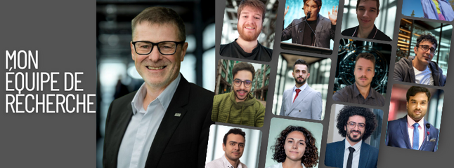 Images des membres de l'équipe de recherche
